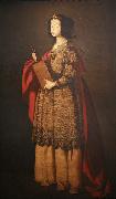Francisco de Zurbaran Saint Engracia oil painting on canvas